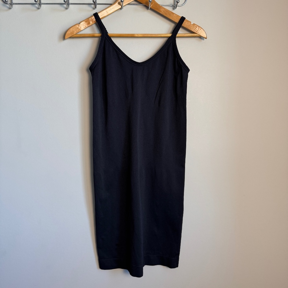 Torrid Curve Seamless 360 Smoothing Slip Dress Women L Black Layering Shapewear